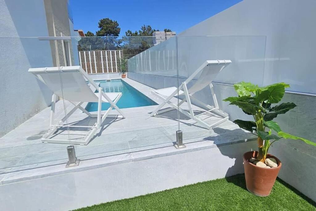 Aroeira Villa With Heated Pool By Golf Course, Beach And Lisbon 외부 사진